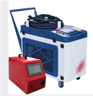 Популярна ръчна машина за лазерно заваряване с устройство за подаване на тел